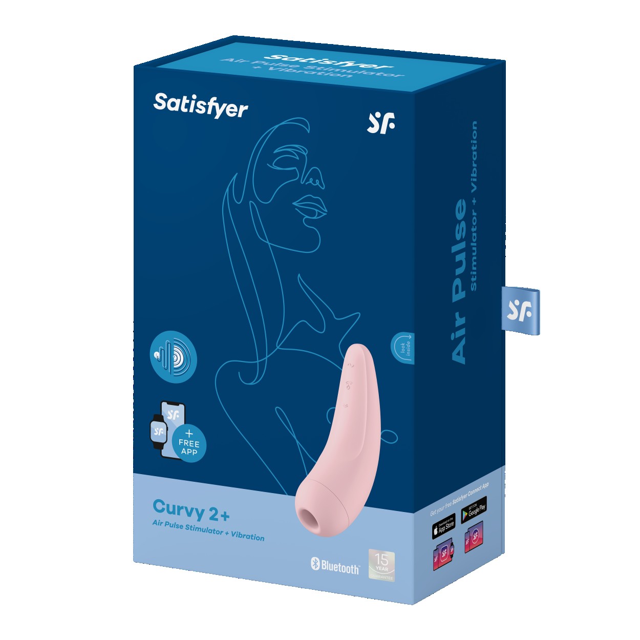 SATISFYER CURVY 2+ | Vibrador Succionador