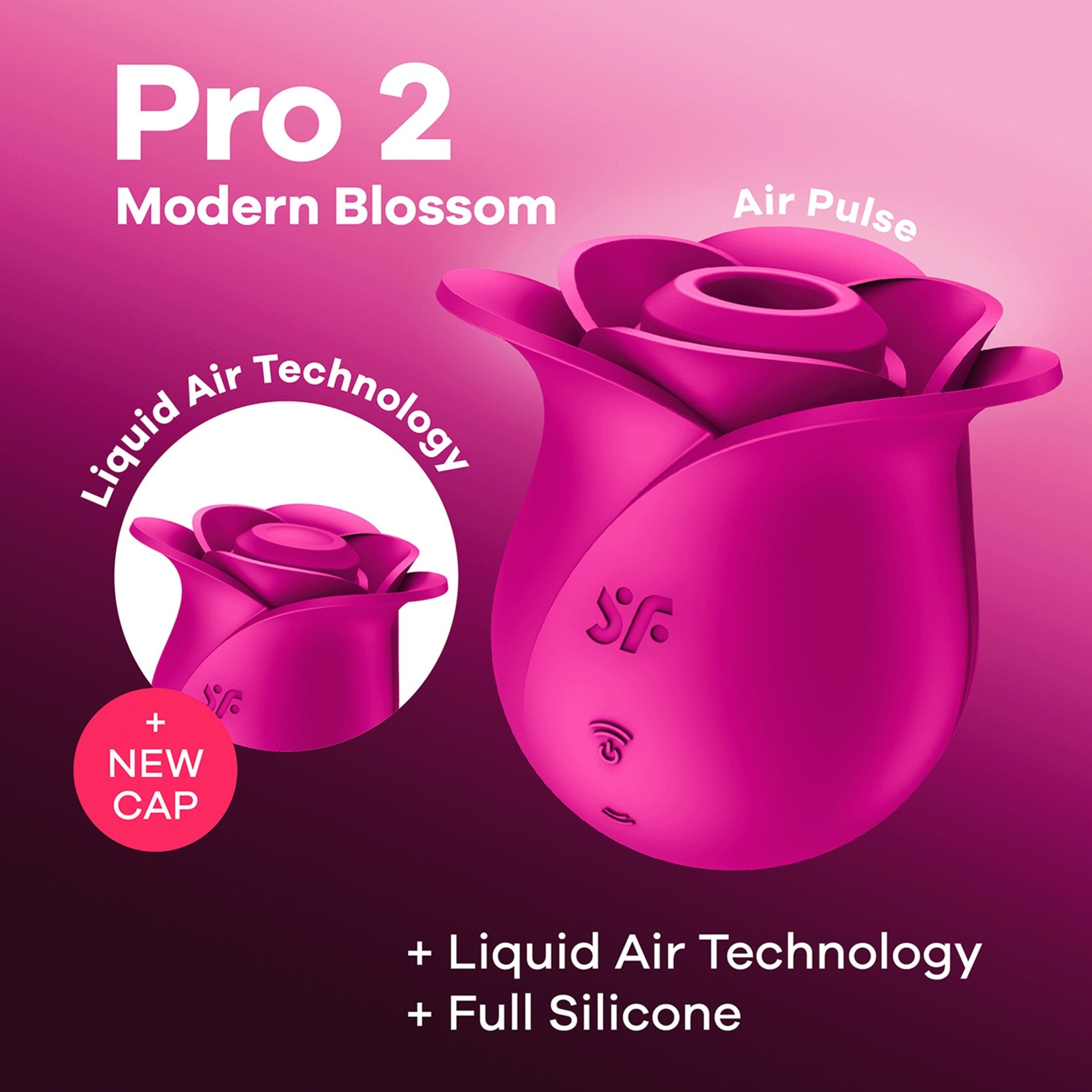 SATISFYER PRO 2 MODERN BLOSSOM | Succionador